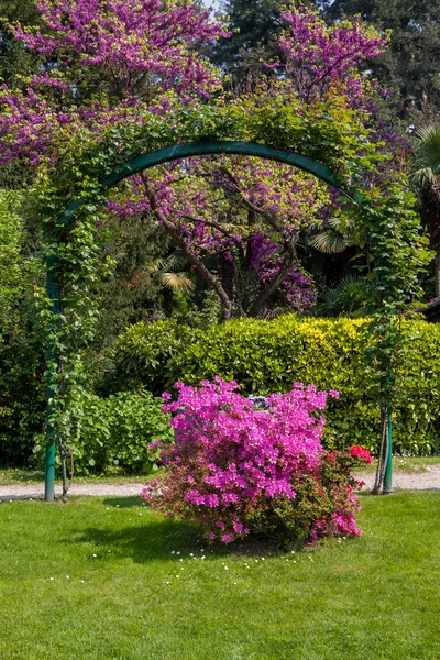 Villa Pallavicino, Stresa Piemonte, Italia 17 aprile 2015 — Foto Stock