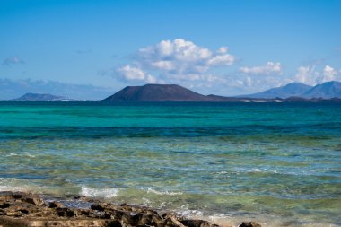 Beach Corralejo Fuerteventura Kanarya Adaları İspanya