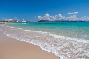 Beach Corralejo Fuerteventura Kanarya Adaları İspanya