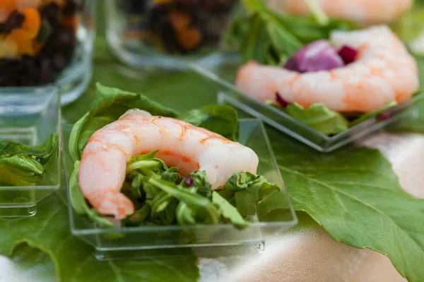 Assortment Appetizers and finger food — Stock Photo, Image