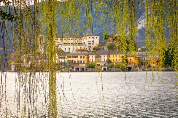 Ön San Giulio Orta Lake, Italien. — Stockfoto