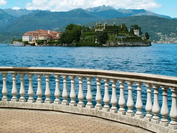 Isla Bella Maggiore Lago — Foto de Stock