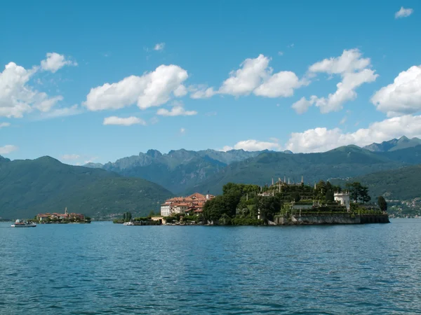 Isla Bella Maggiore Lago — Foto de Stock