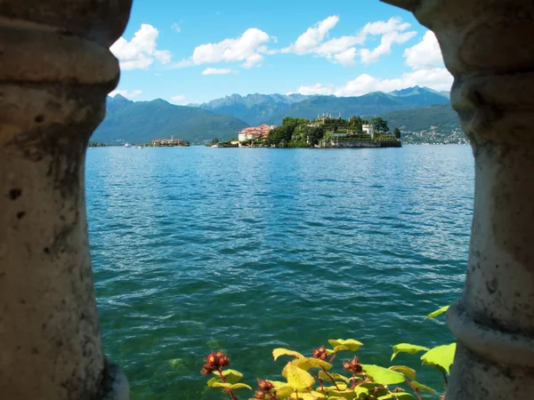 Isla Bella Maggiore Lago — Foto de Stock