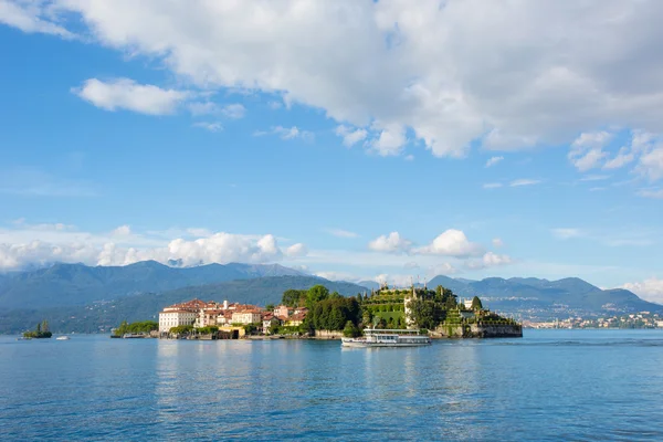 Lago Mayor Isla de Pescadores, Stresa italia, 2 de abril de 2015 — Foto de Stock