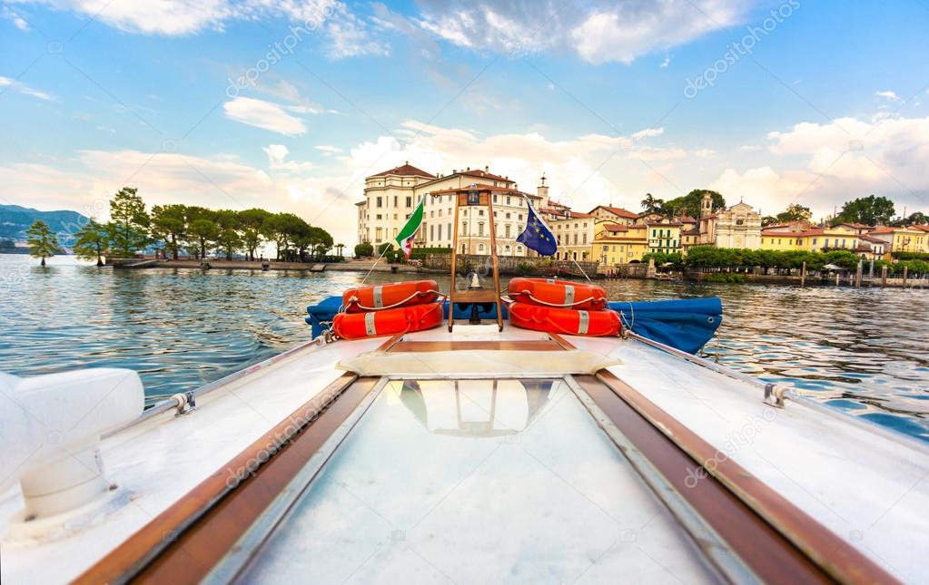 Island Bella Maggiore Lake