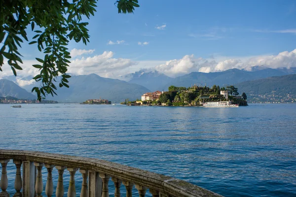 Lago maggiore ön Bella, Stresa Italien — Stockfoto