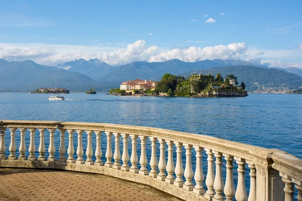 Lake maggiore Island Bella, Stresa Italia — Foto de Stock