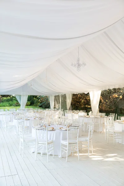 Wedding reception outdoor — Stockfoto