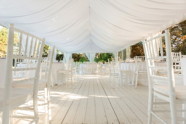 wedding reception outdoor