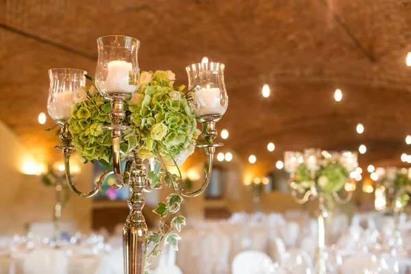 Hochzeitsempfang im Freien — Stockfoto