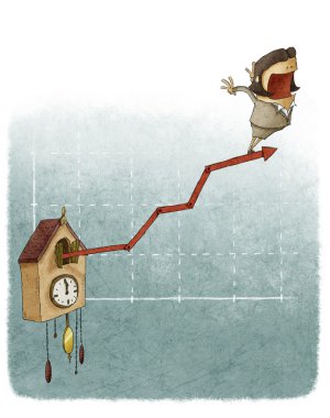 kadın finansal büyüme grafiği