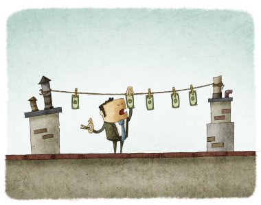 Para çatıya kurutma