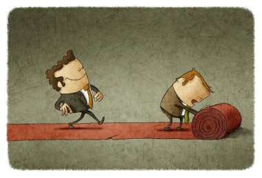 Kırmızı halı iş