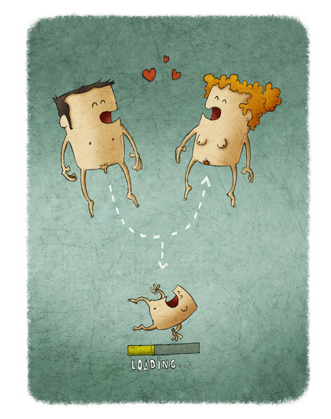 couple conceives a child