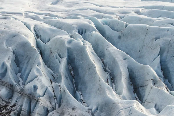 Geleira islandesa de Inverno Fotos De Bancos De Imagens