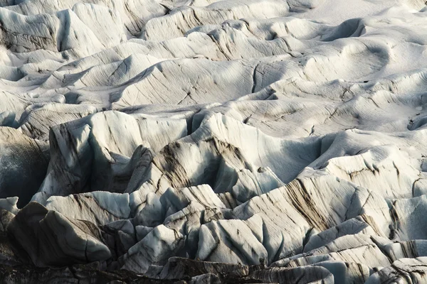 Winter Icelandic glacier Stock Picture