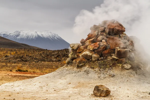 Volcanic activity in Iceland — Stock Photo, Image