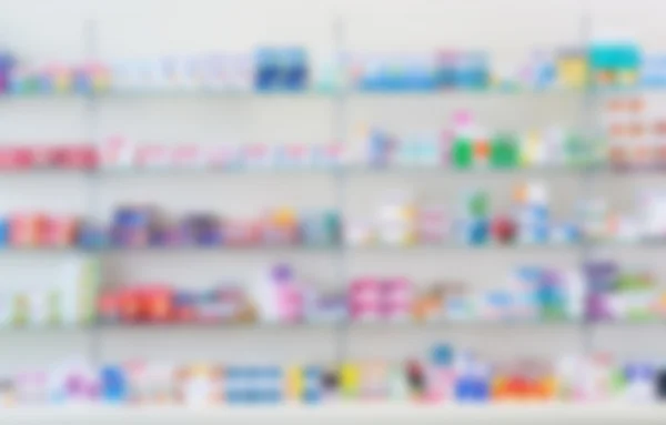 Pharmacy background, blurred — Stock Photo, Image