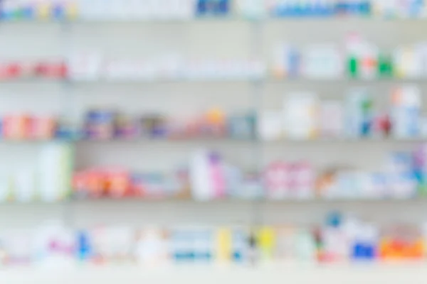 Pharmacy background, blurred — Stock Photo, Image