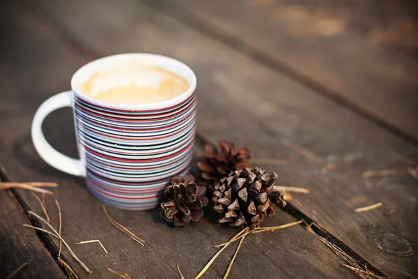 Café dans la forêt — Photo