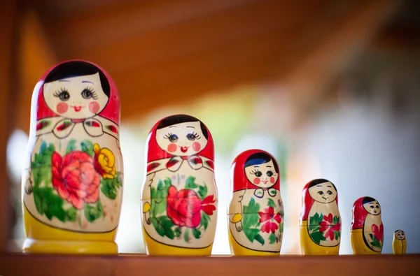 Fészekrakó Orosz babák — Stock Fotó
