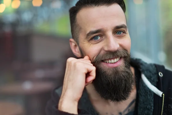 Young bearded man — Stock Photo, Image