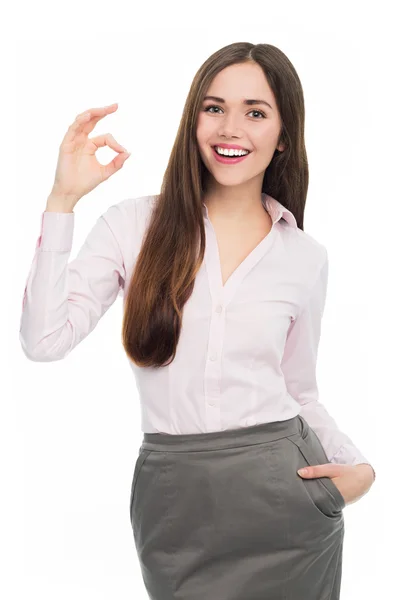 Young business woman — Stock Photo, Image