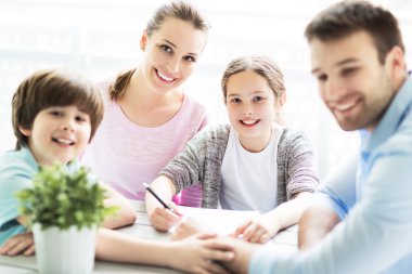 Aile yazma metin birlikte