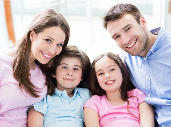 Happy family together — Stock Photo, Image