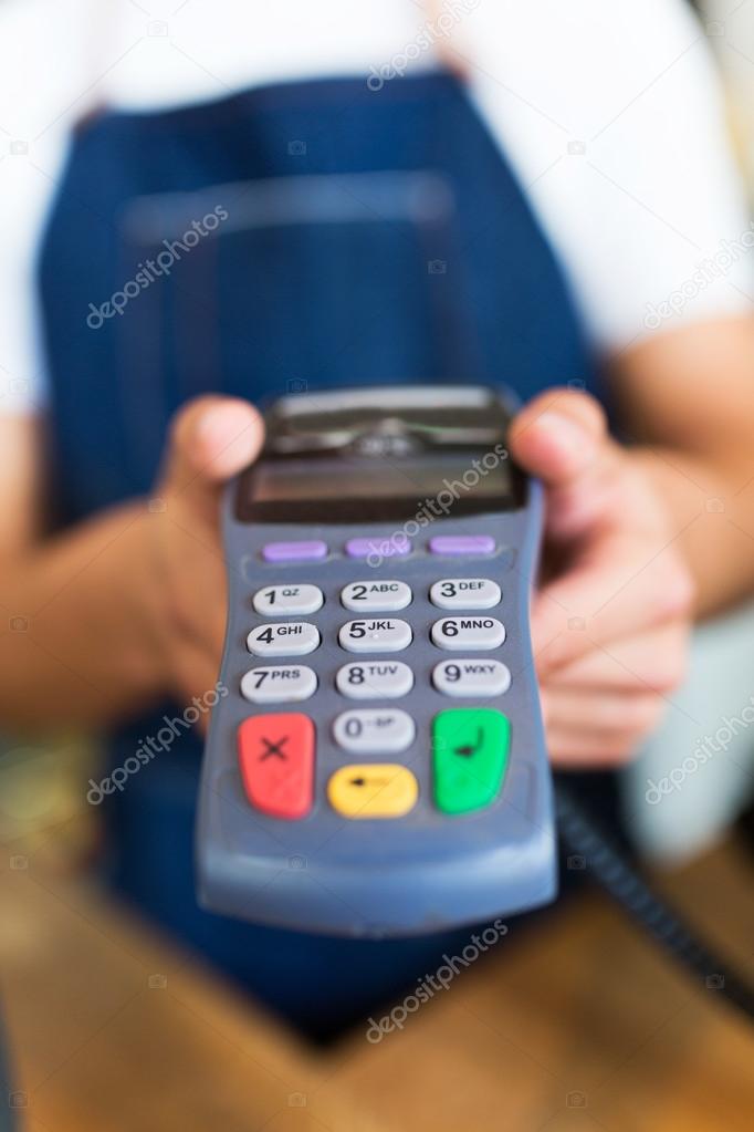 Credit card terminal