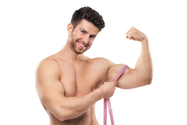 Young man with great body — Stock Photo, Image