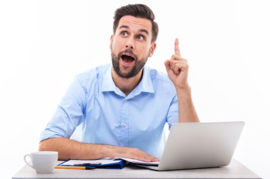 İş adamının bir fikri var