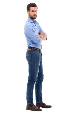 Yakışıklı genç adam.