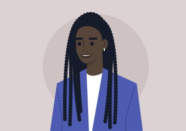 Genç bir kadın siyah karakter diş teli takıyor, güzel bir gülümseme, diş bakımı