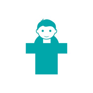 Haber ikonu. Düz biçim tasarım resimleme simgesini kavra.