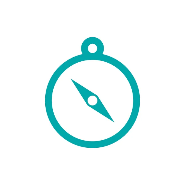 Compass Icon Navigation Icon Travel Icon Survive Icon Concept Flat — 스톡 사진