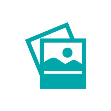 Resim simgesi. Resim simgesi. Düz biçim tasarım resimleme simgesini kavra.