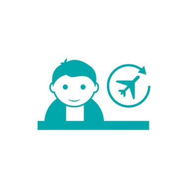 Haber ikonu. Düz biçim tasarım resimleme simgesini kavra.