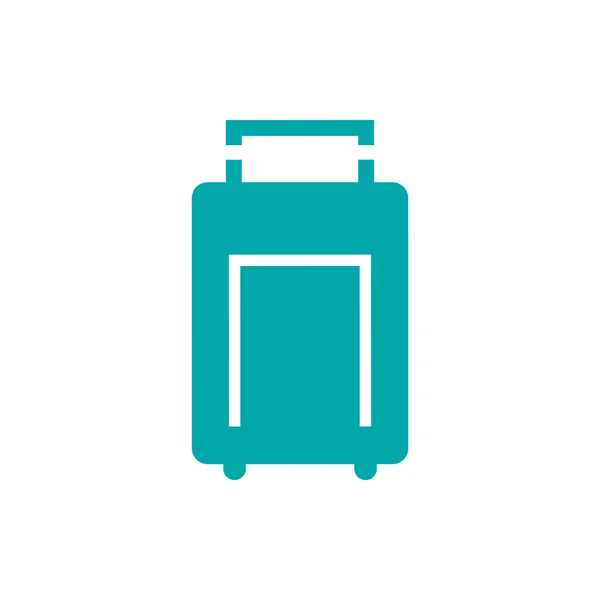 Luggage Icon Travel Bag Icon Concept Flat Style Design Illustration — ストック写真