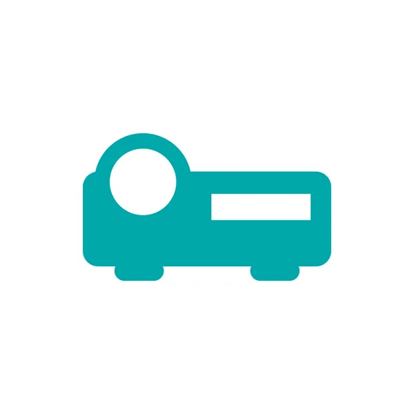 Projector Icon Concept Flat Style Design Illustration Icon — 스톡 사진