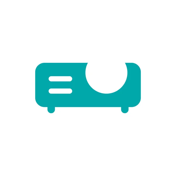 Projector Icon Concept Flat Style Design Illustration Icon — 스톡 사진
