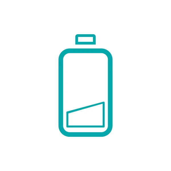 Battery Icon Concept Flat Style Design Illustration Icon — Stock Photo, Image