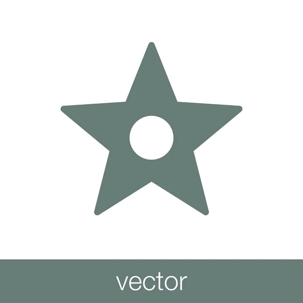 Значок Награды Иконка Плоским Дизайном — стоковый вектор