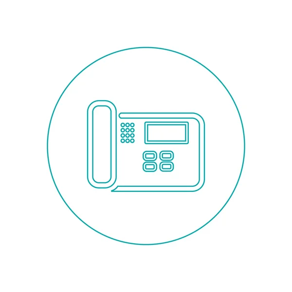 Phone Icon Telecommunication Icon Concept Flat Style Design Illustration Icon — 스톡 사진