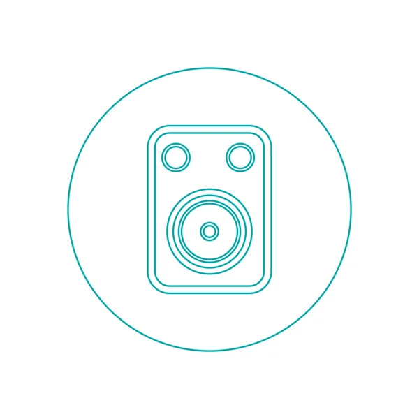 Louder Icon Stereo Icon Concept Flat Style Design Illustration Icon — Stock Photo, Image