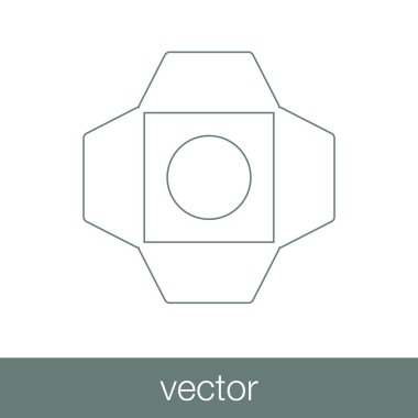 Flaş ikonu. Düz biçim tasarım resimleme simgesini kavra.