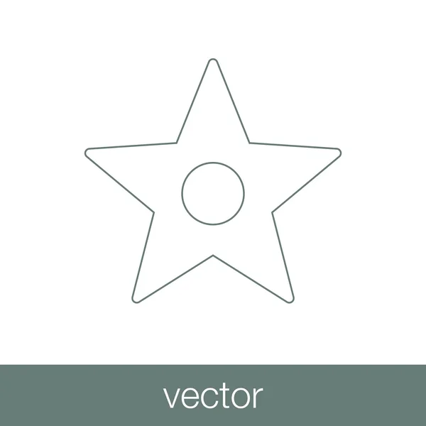 Icono Del Premio Icono Ilustración Diseño Estilo Plano Concepto — Vector de stock