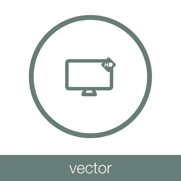 Ikone Konzept Flacher Stil Design Illustration Symbol — Stockvektor