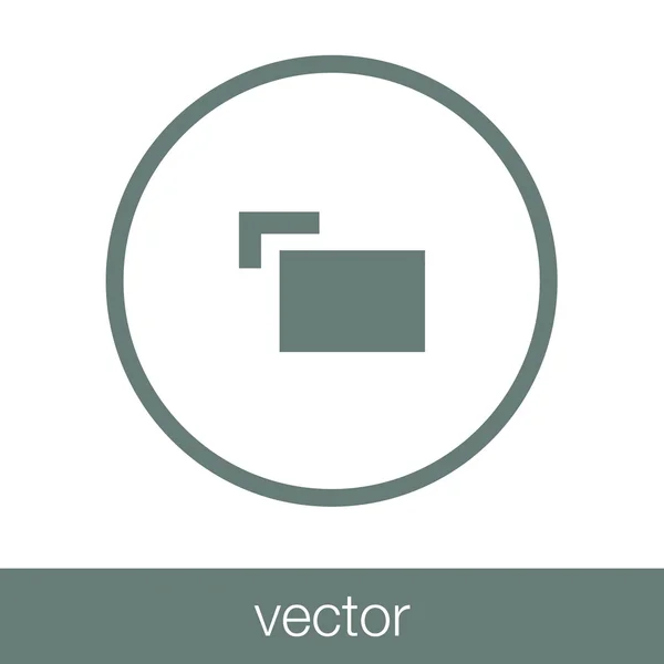 Image Icon Picture Icon Concept Flat Style Design Illustration Icon — ストックベクタ